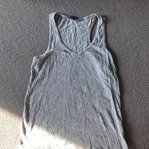 Theory grey tank top small